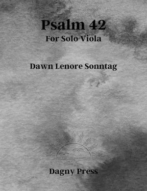 Psalm 42 for Solo Viola